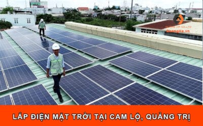 Lắp điện mặt trời tại Cam Lộ