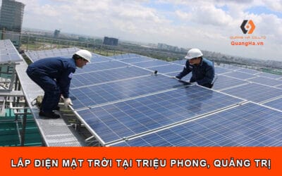 Lắp điện mặt trời tại Triệu Phong